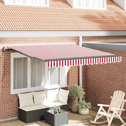 Auvent rétractable en aluminium stable haut de gamme pour balcon