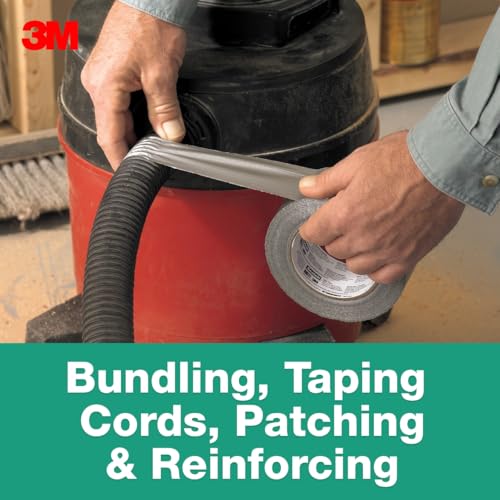 Image of 3M Duct Tape, 1.88 in x 60 yd, Multi-Use Tape With Strong Adhesive to Create a Secure Bond, Excellent Strength For Durability, Waterproof Backing For Longer Lasting Repairs, 1 Roll (2960-A)