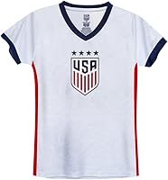 Vista 3 de Icon Sports Camiseta oficial del equipo nacional de fútbol femenino de EE. UU. para el día del partido - Niñas