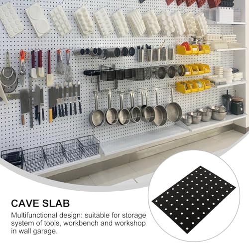 Tablero perforado metálico y panel de pared para almacenamiento de herramientas 4