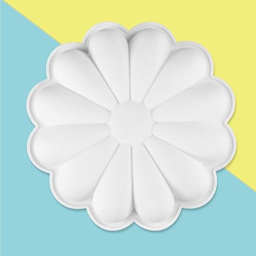 Miniatura 7 de Pure Vie Molde de silicona antiadherente a prueba de fugas de 8.66 pulgadas para pasteles de Navidad, aniversario, cumpleaños, pan, magdalenas,