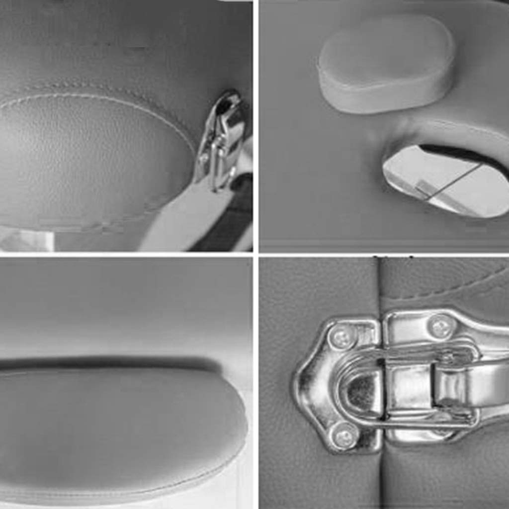 CUNTO Mesas de SPA Mesa de Masaje portátil Plegable de 2 Secciones portátil SPA salón de Belleza sofá Cama de Masaje, para SPA en casa