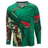 psport maglia da motocross da uomo a maniche lunghe da motocross, da uomo, mountain bike, dirt bike, downhill equitazione abbigliamento da corsa top, cd9505, s