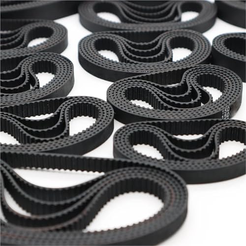 Courroie de distribution HTD 2M en caoutchouc premium durable de 318mm à haute résistance - 2