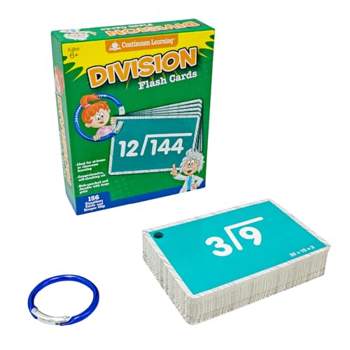 Continuum Games Division Flash Cards - Continuum Learning