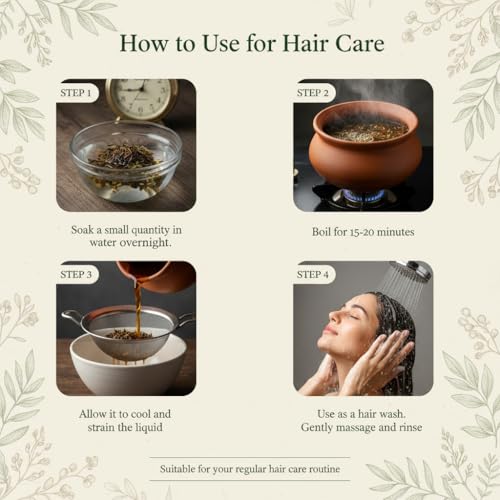 Image of Organic Raw Bhringraj Leaves 50g | Eclipta Alba Dry Leaves for Hair Growth, Hair Fall Control & Scalp Care | Ayurvedic Herbal Hair Care, Skin Nourishment | 100% Pure Natural, Raw Form