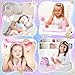 Unicorn Gifts for Girls, Unicorn Toys for Girls Age 6 7 8 9 10+ Years Old with Plush Diary, Star Pillow, Eye Mask, Dream Catcher, Water Bottle Kids Unicorn Plush Toy for Girl Birthday Christmas Gifts