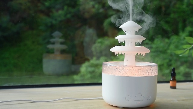 Humidificador Rain Cloud con Difusor y Luz LED miniatura 7