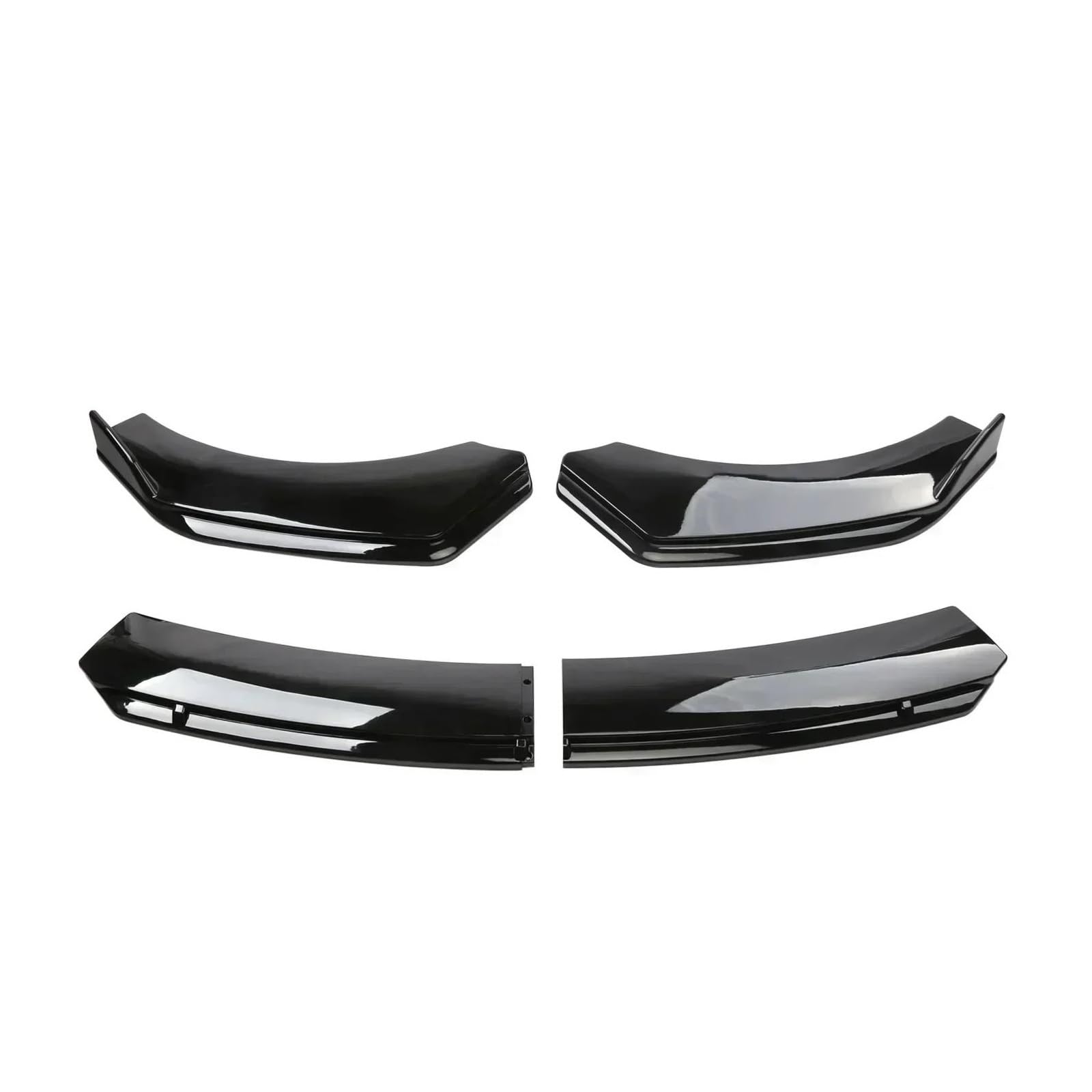 Car front spoiler For Corvette C6 C7 Z06 ZR1 Car Front Body Bumper Spolier Lip Chin Diffuser Splitter Air Dam Kit Protector Guard Covers(Gloss BlacK)