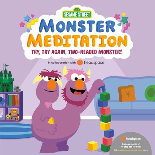 Try, Try Again, Two-Headed Monster!: Sesame Street Monster Meditation in