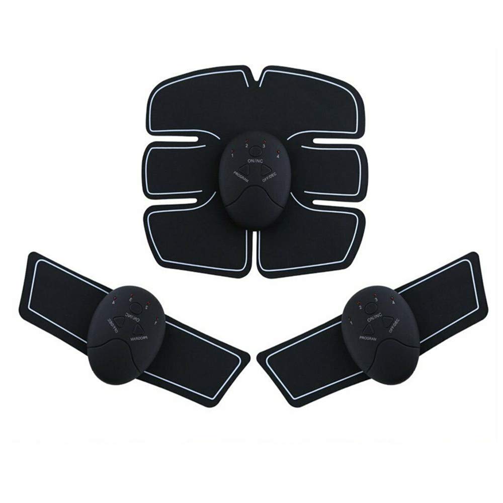 Fitness Muscle Electrical Stimulators for Men & Women, Abdominal Arms Legs Training Toning Massage Belts Trainer Home Gym Workout Device