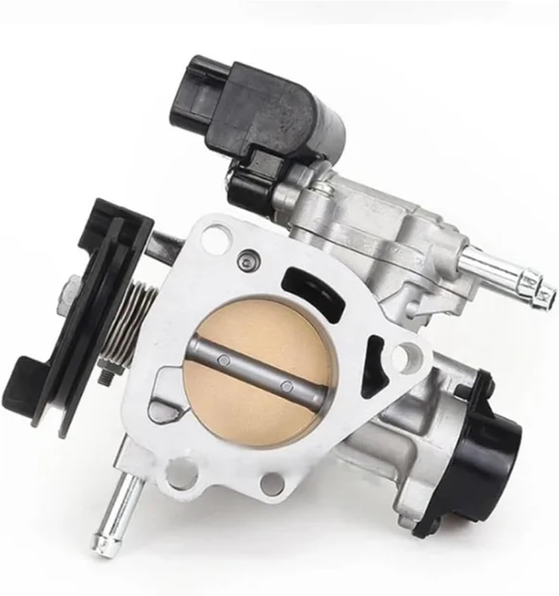 Car Throttle Valve Assembly Compatible for Toyota Yaris 05-16 Body Acceleration 89452-20130 8945220130 198500-1071 22210-21020 2221021020