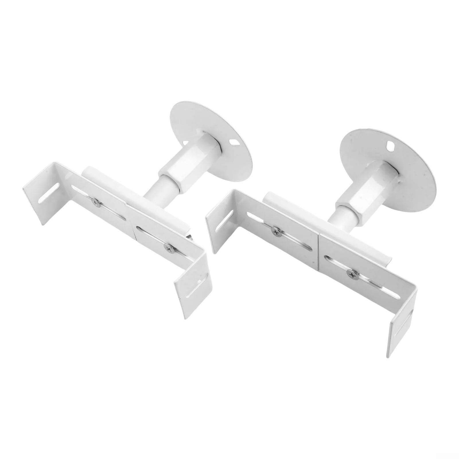 Juego de 2 soportes de radiador hechos de aluminio y acero con altura ajustable de 8 a 13 cm para una instalación estable en el suelo y soporte vertical del radiador