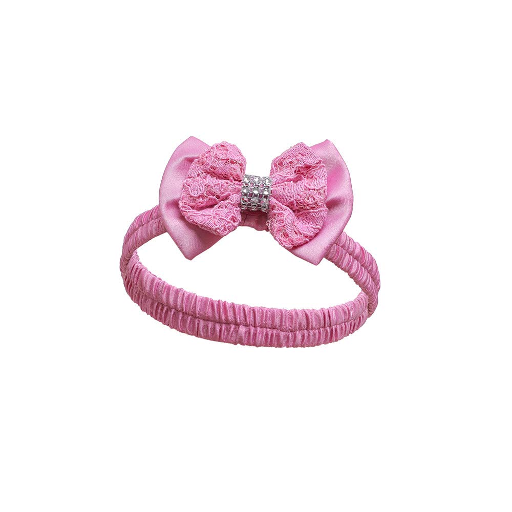Vestido formal para bebé niña pequeña bordado de encaje con gorro, 0-24 meses, rosado grisáceo, 18-24 Months