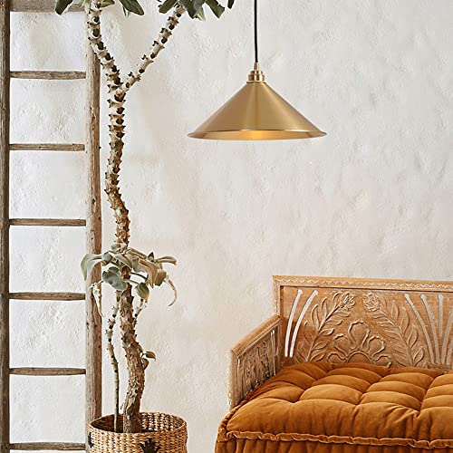 Lámpara de cobre minimalista para iluminar zonas oscuras del pasillo 2