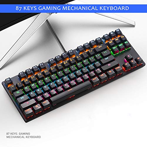 Teclado Gamer K917 Retro USB RGB Clásico Negro miniatura 2