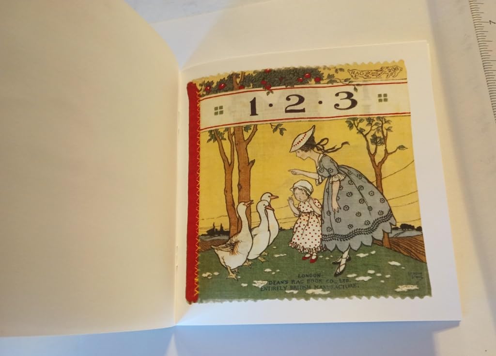 Children's Counting Book 1 2 3, Dean's Rag Book Co, No. 206 (Modern Edition) by Lisbeth Stone (artist). Handmade Books Series