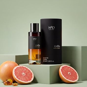 Mad Griffin Unisex Parfüm Extrait de Parfüm 100 ml–Greyfurt,Zencefil | Citrus & Narenciye