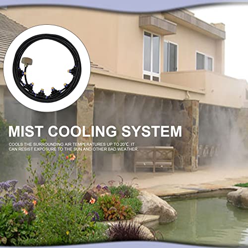 Chusui Sistema de resfriamento de névoa DIY Irrigação ajustável Kit de mangueira para sprinklers ext