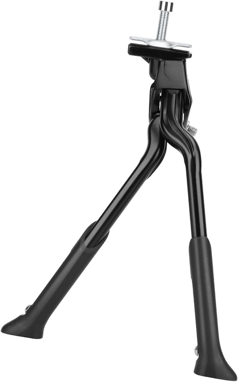 Adjustable Kickstand for Bicycle Heavy Duty Center Mount Double Leg Type