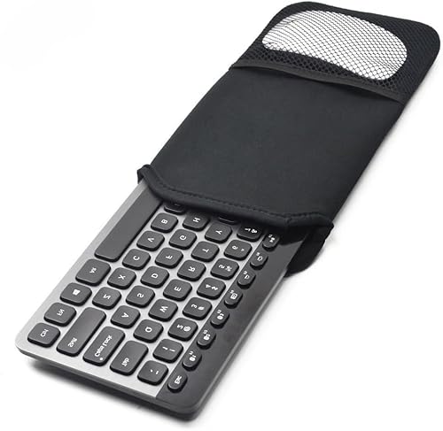 Wanty Funda protectora de neopreno para teclado Bluetooth inalámbrico Apple MC184LL/B MC184CH y MLA22LL/A y Logitech Easy-Switch K810/K811