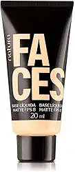 Base Líquida Checkmatte Faces 20ml – Acabamento Matte, Controle da Oleosidade e Textura Leve 10N ou 12F ou 15Q (10N)