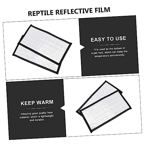Almohadilla térmica para reptiles 2 piezas Toyvian miniatura 5