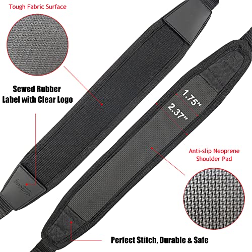 Huntpal 2 Point Gun Sling Shotgun Sling Rifle Sling With Removable Steel Swivels, Hunting Shooting Gun Sling With Thumb Hole, Classic Style Neoprene Shoulder Padded Airsoft Airgun Crossbow Bow Strap #TOP2