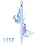 Stylus Pens for Touch Screens Power-Display Tablet Pen POM Tip Magnetic Digital Touch Pen Compatible with iPhone/iPad/iPad Pro/Lenovo/and Other iOS/Android Smartphone and Tablet Devices (Blue)