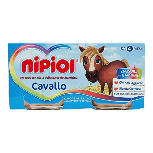 Nipiol Omogeneizzato Cavallo E Cereale, 160G