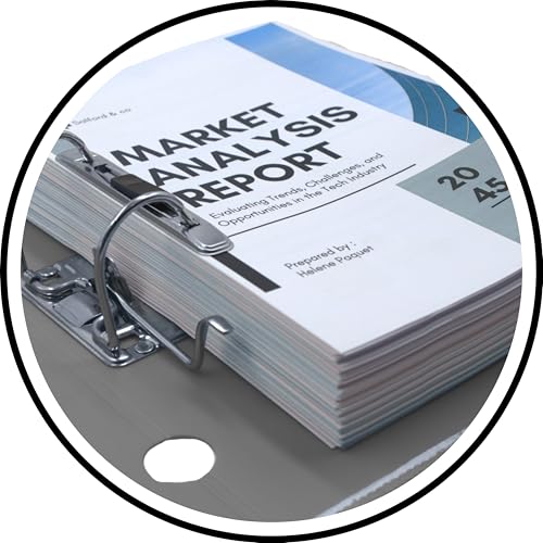 Image of SPS Unbreakable Plastic Lever Arch Box File for Legal, FC, and A4 Papers,100% Virgin Plastic (Pack of 4, Grey)
