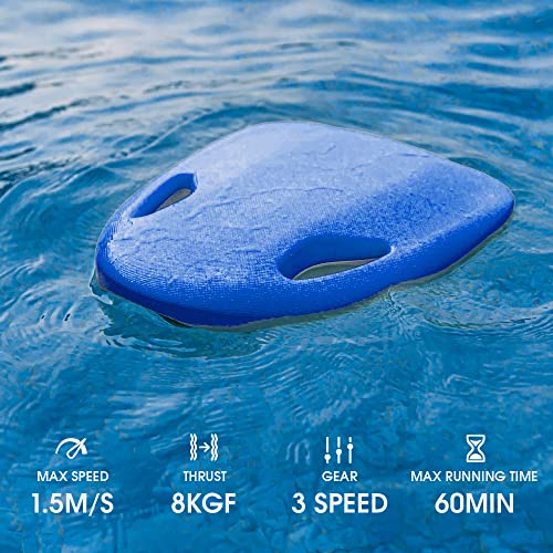 Asiwo Swimming Kickboard Electirc, Swim Training Kickboard 3 Speed Water Sports Swimming Pool Board For Adults Kids #TOP1