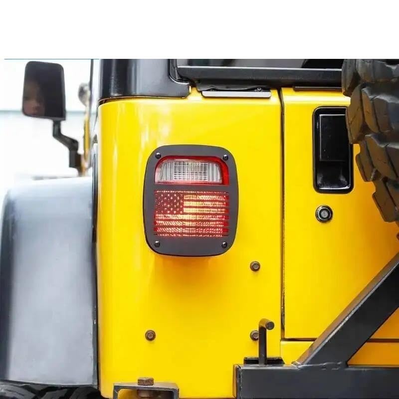 Coque extérieure feu arrière Wrangler TJ cache de protection pour auto