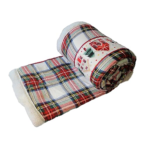 INTRECCI Morbida Coperta Letto Singolo 150x190 cm