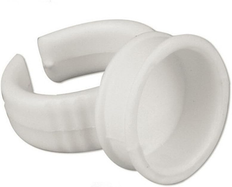 100pcs Permanent Makeup Disposable Finger Easy Ring Ink Holders/Cups Tattoo Accesories Supply