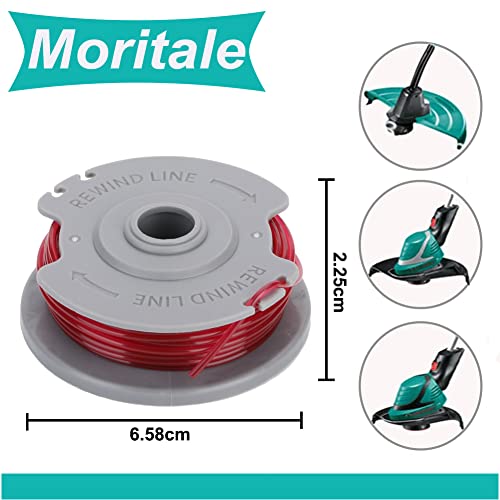 Moritale Fadenspulen für Gardena 5306-20 Art 8844 8845 TurboTrimmer SmallCut 300 Rasentrimmer Fadenschneider Ersatzspule – Bild 4
