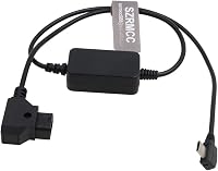 SZRMCC USB-C D-Tap gyors töltőkábel V-Mount Gold-Mount PowerTap kamerához 1