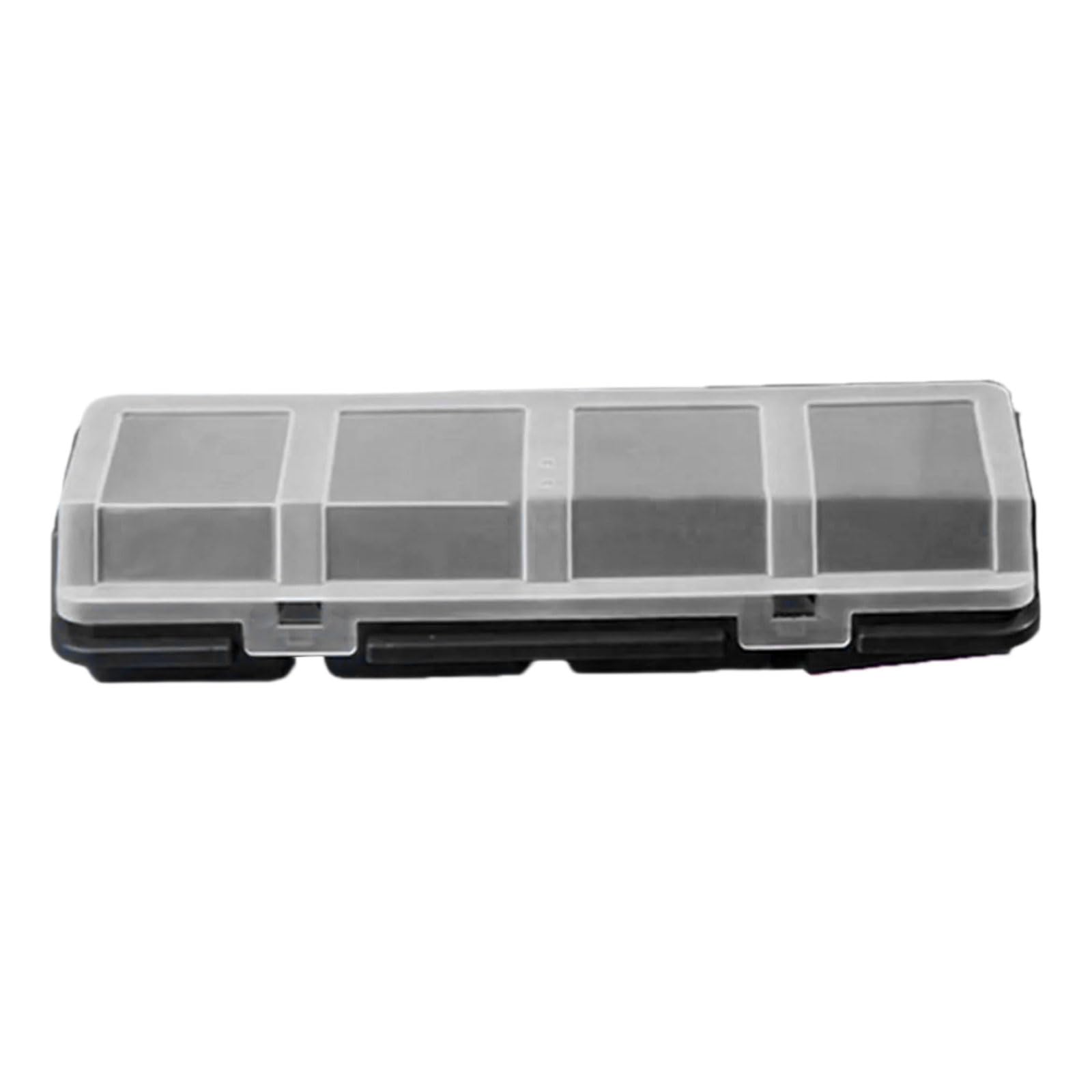 Kalttoy Black Tool Box Hardware Storage Organization Small Part Case Container Divider Organization For Organizing Screws Nut Bolt Multi Compartment Tool Storage Case