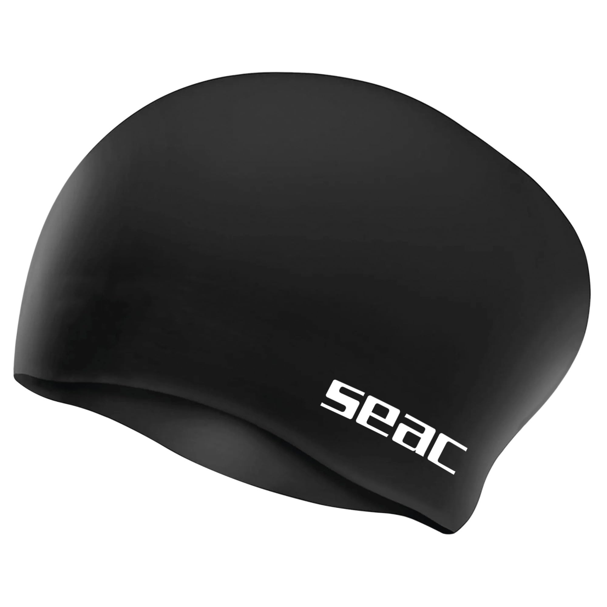 SEAC Chignon Adult – Silicone Swim Cap for Long Hair | Men, Women & Teens | Protects Hair, Ensures Comfort & Optimal Fit
