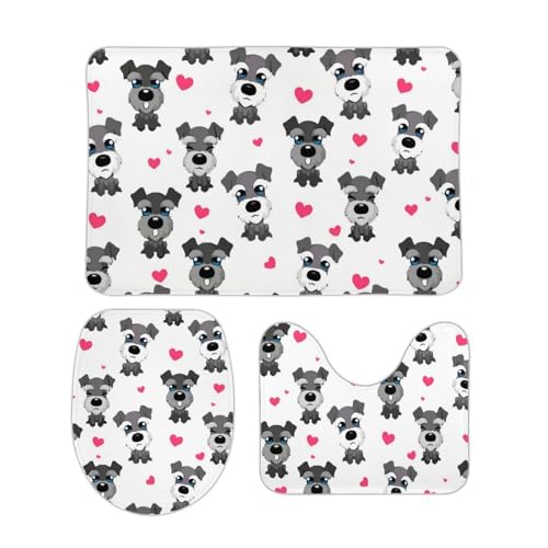 gC}bg 3_Zbg Cute Schnauzer Dog Sherpa ViEU[   t^Jo[ ֍Jo[ 􂦂 oX}bg ӂӂ ~ U^ O^ p YȂ  z 40cm x 60cm