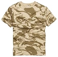 Superior Quality Fitted Design and Finish 100% Cotton Army Military Combat Style Crew Neck Machine Washable