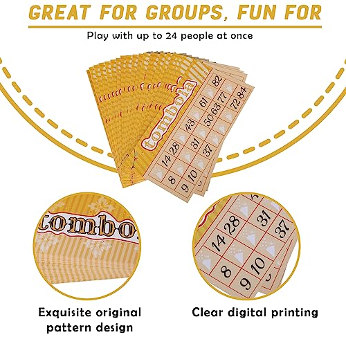Juego Tombola Bingo Vintage para hasta 24 jugadores miniatura 3