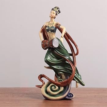 Amazon.co.jp: 置物 中国女性 敦煌 飛天 キレイな天女 芸術的