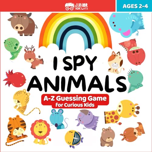 I Spy Animals Book for Kids Ages 2-4 - Alphabet Search and Find Books for Preschool, Toddlers and Kindergarten: Engaging ABC Puzzles to Stimulate ... Puzzles to Ocean Animals Search and Find Fun)