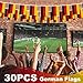 Germany String Flag Pennant Banner, Small Mini German Flags Bunting Banner, German Unity Day National Country Decoration for School, Party, Sports Events, Patriotic Festival, 33 Feet 30 Flags