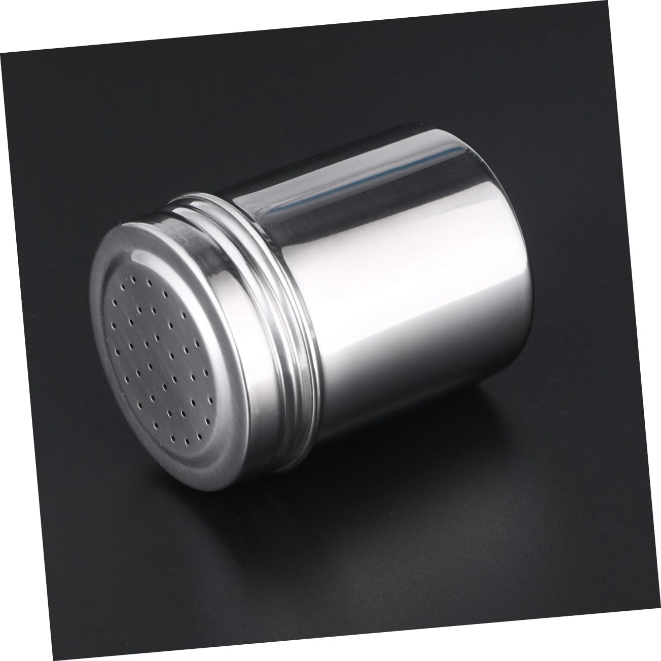 2Pcs Seasoning Jars Stainless Steel Container Kitchen Bottle Condiment Bottle Powder Container Shaker Seasoning Shaker Spices Flavour Bottles Hand Pepper Spice Jar