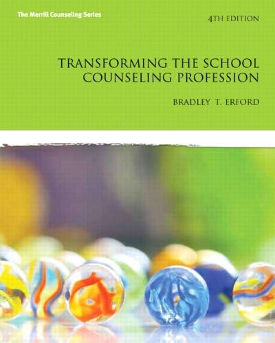 Pearson Transforming the School Counseling Profession