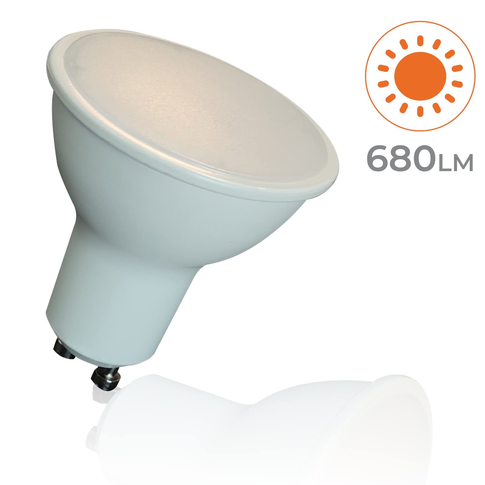 LED ATOMANT 50x Bombilla LED GU10 7W Regulable Color Luz Neutra 680lm