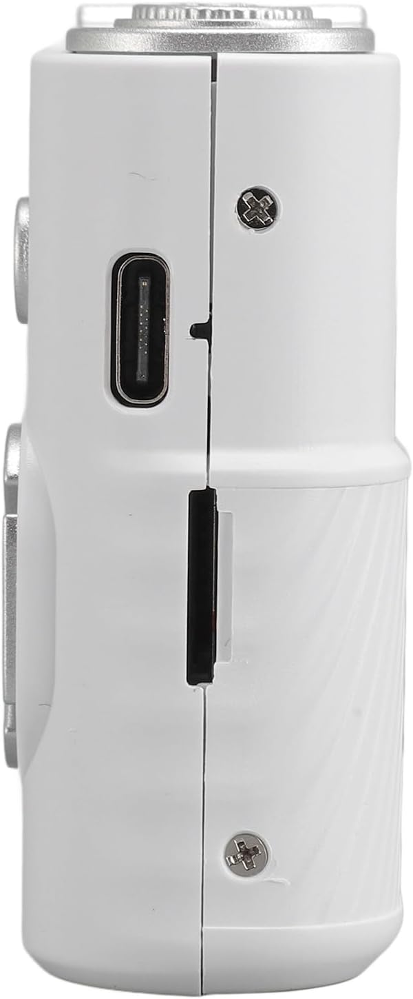 4K Digital Camera 48MP, 16X Zoom, Video Vlogging Camera, Portable Compact for Photography, CCD Smart Auto Focus and Beauty