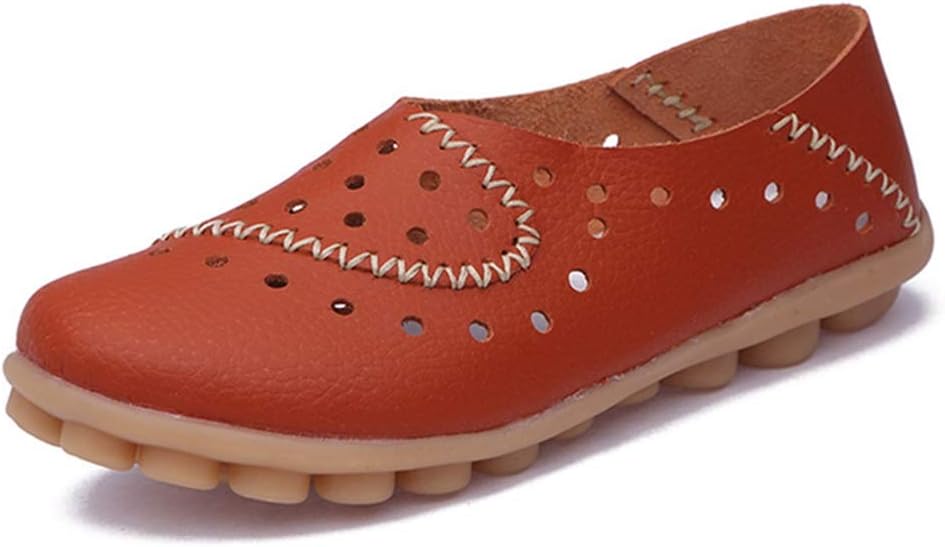 ママシューズ レーディス スリッポン レザー フリンジ ホワイト 22.5cm 通気性 蒸れない 靴 ファー レディース 痛くない